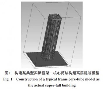 核心筒結(jié)構(gòu)超高層建筑物防雷模型分析