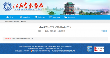 江西省發布《2025年防雷減災白皮書》
